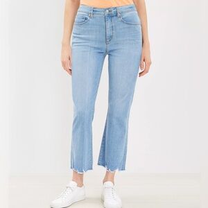 EUC LOFT high waist cropped flare Jeans size 30/10